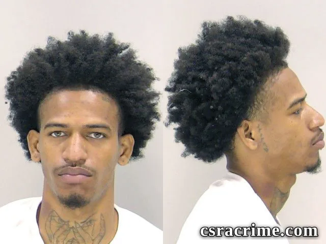 Zion Walker booking photo