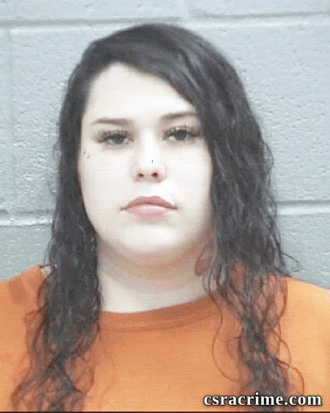 Zoe Redlund booking photo