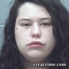 Zoe Redlund booking photo