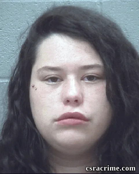 Zoe Redlund booking photo