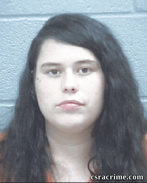 Zoe Redlund booking photo
