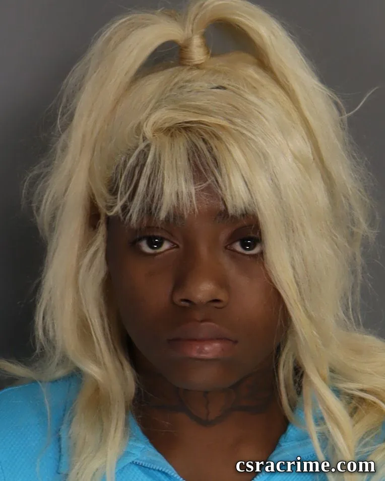 Zy'Keria Sharpe booking photo