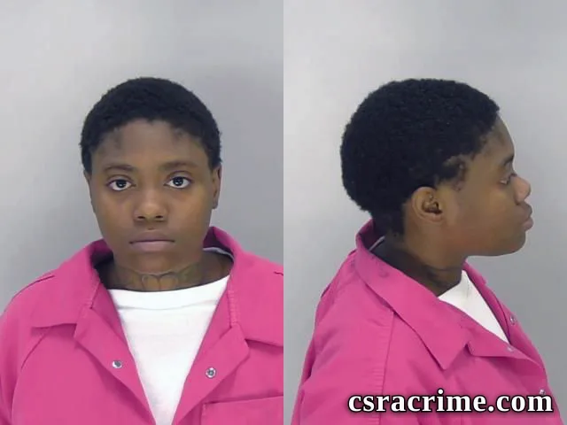 Zykeria Sharpe booking photo