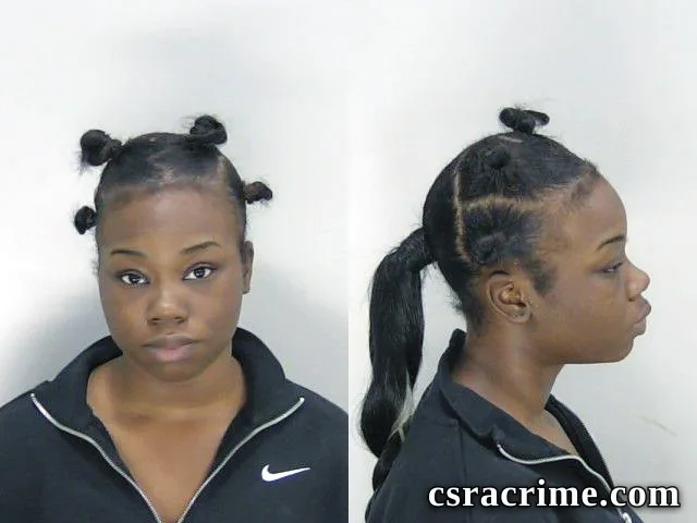 Zykerria Thomas booking photo