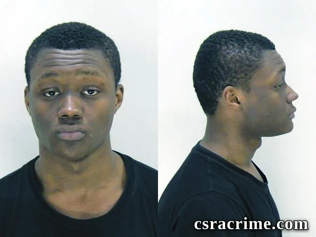 Zyrian Jones booking photo