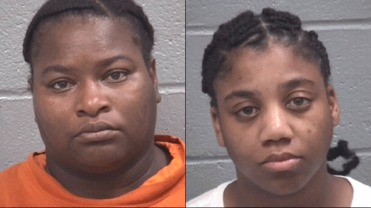 Booking photos of 2 people named in this report