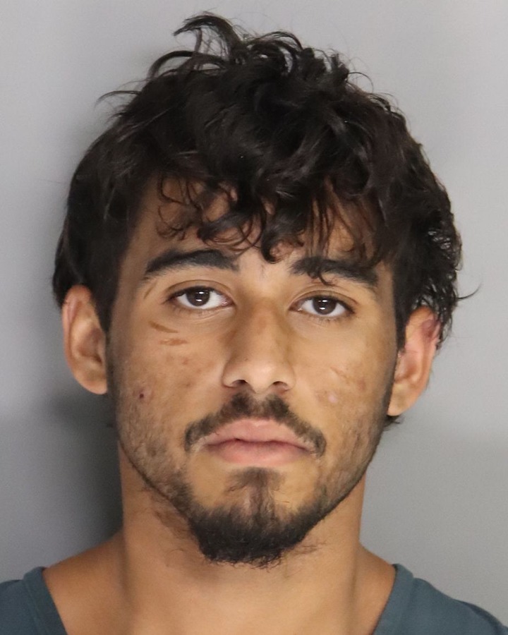 Booking photo of Elijah Brown